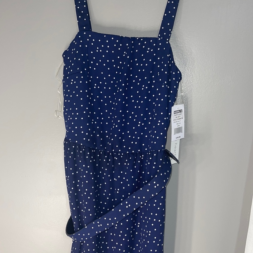 Navy blue dress